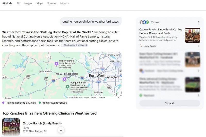 We Redesigned Lindy Burch's Website. Now AI Puts Her First.
