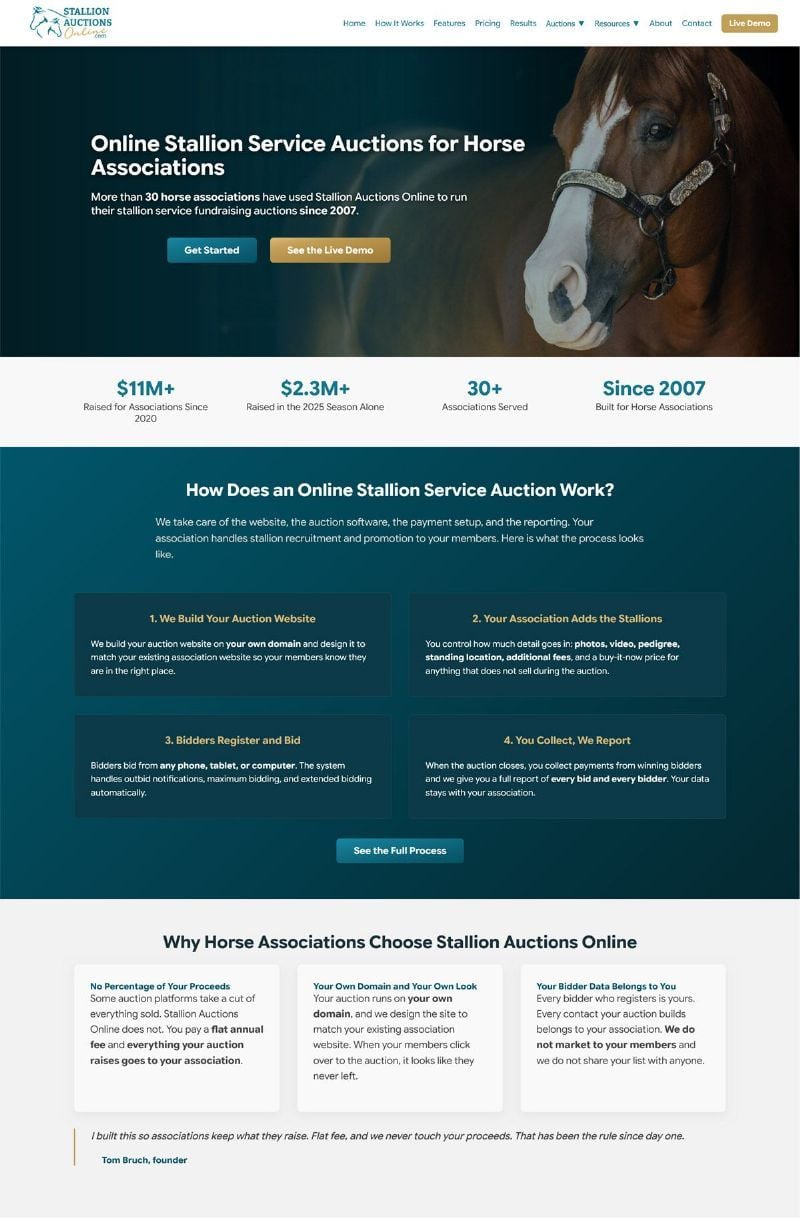 Stallion Auctions Online