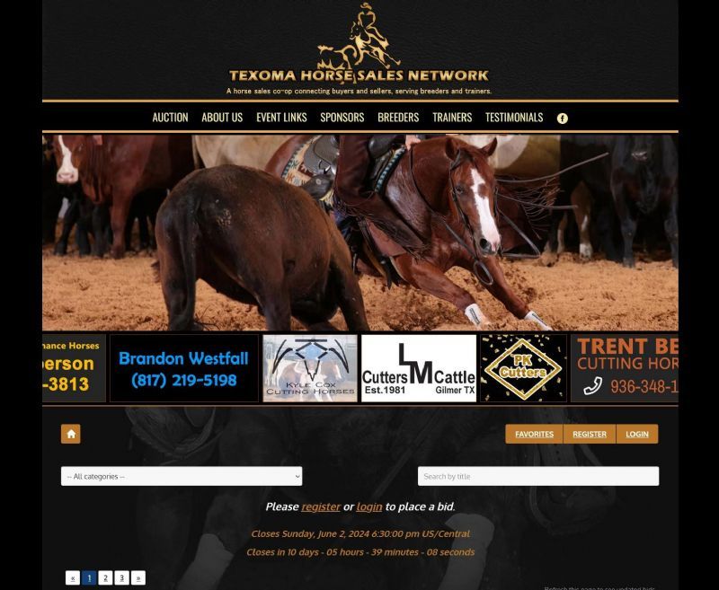 Texoma Horse Sales Network