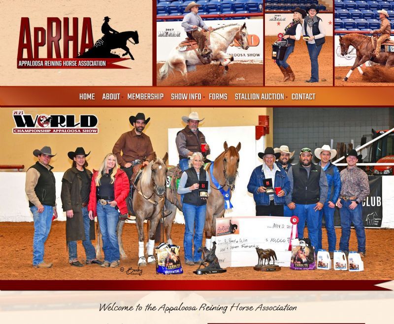 Appaloosa Reining Horse Association
